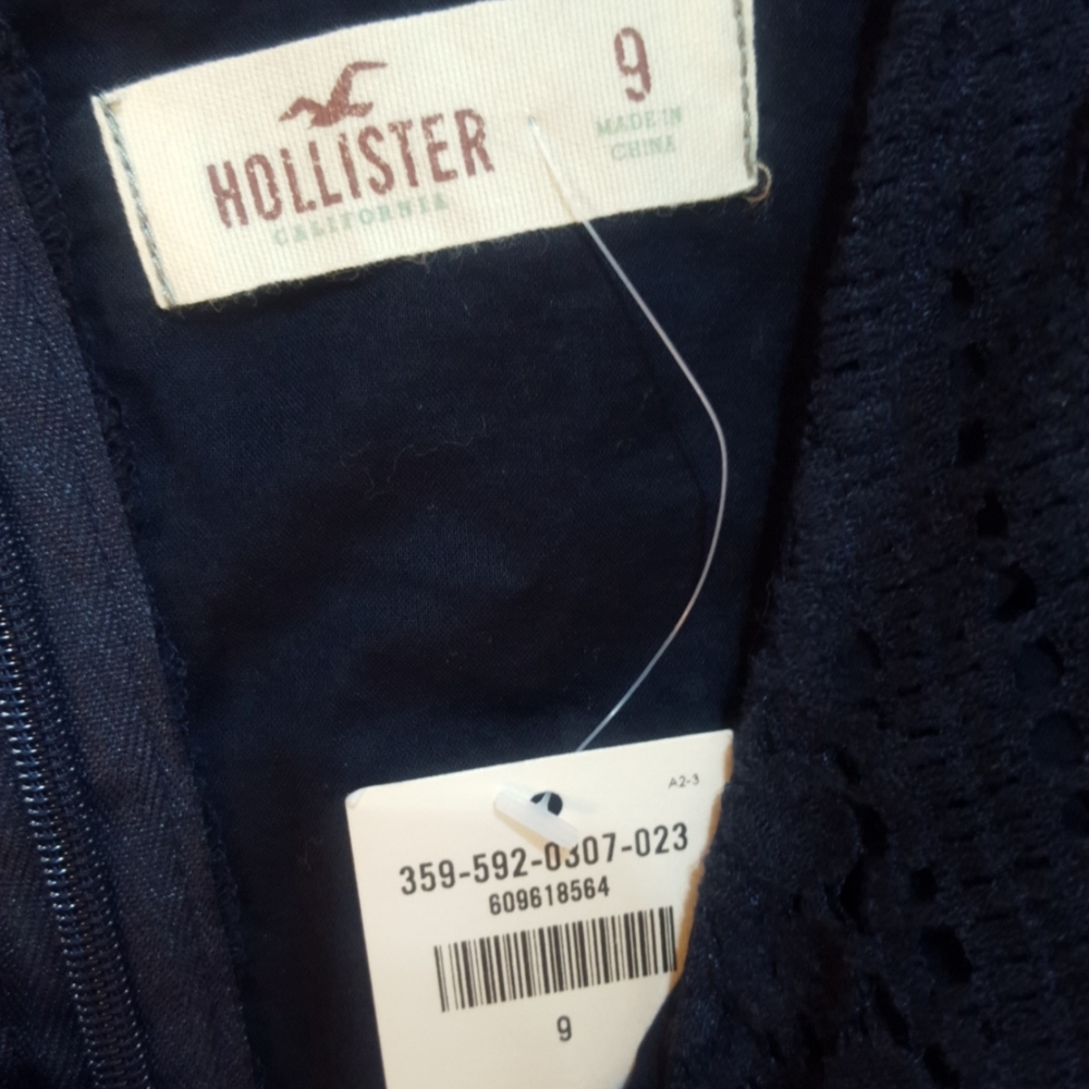 Hollister dark blue dress 9 - Picture 4 of 6